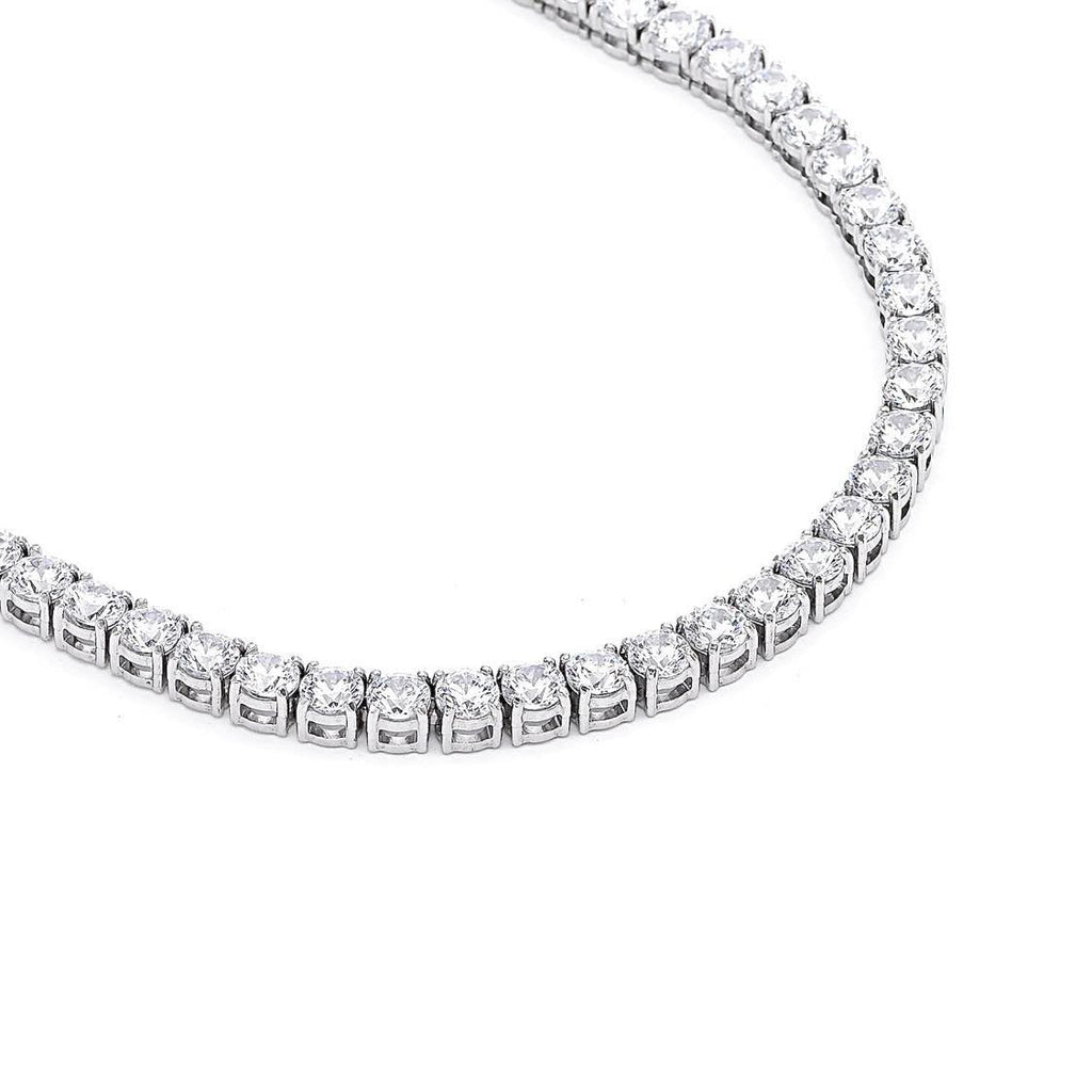 C105W B.Tiff Tennis Necklace/ 5mm
