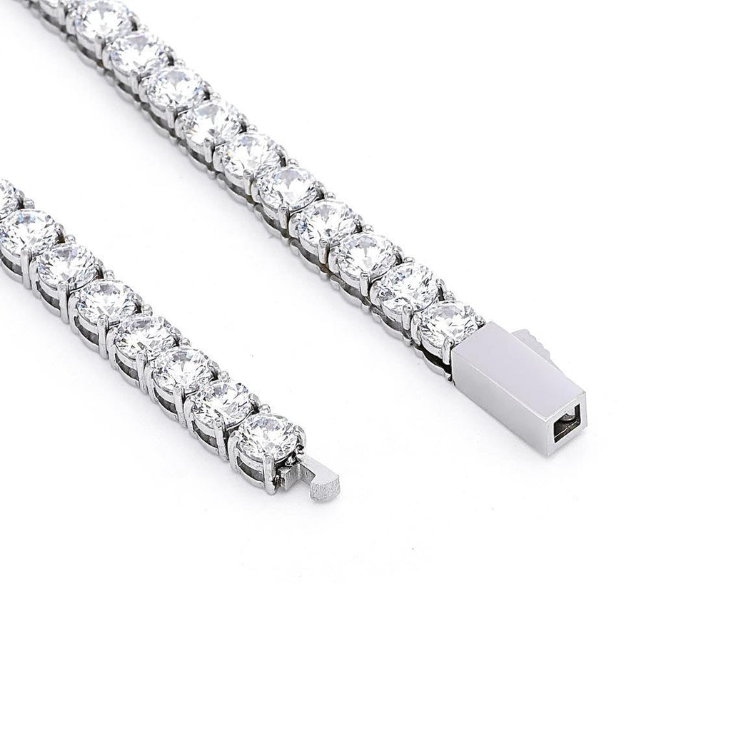 C105W B.Tiff Tennis Necklace/ 5mm