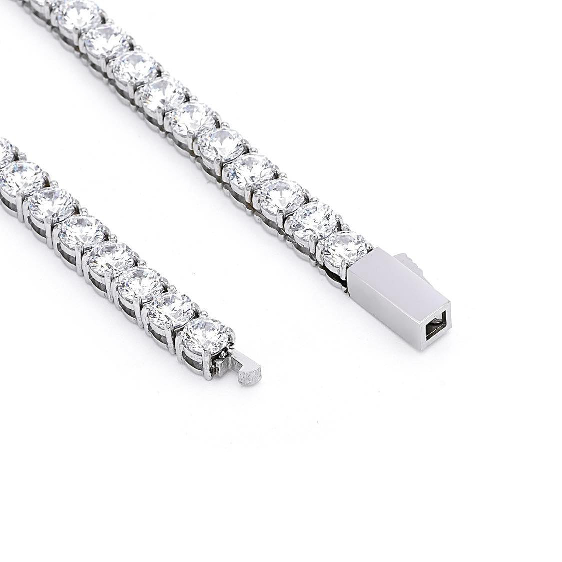 C105W B.Tiff Tennis Necklace/ 5mm