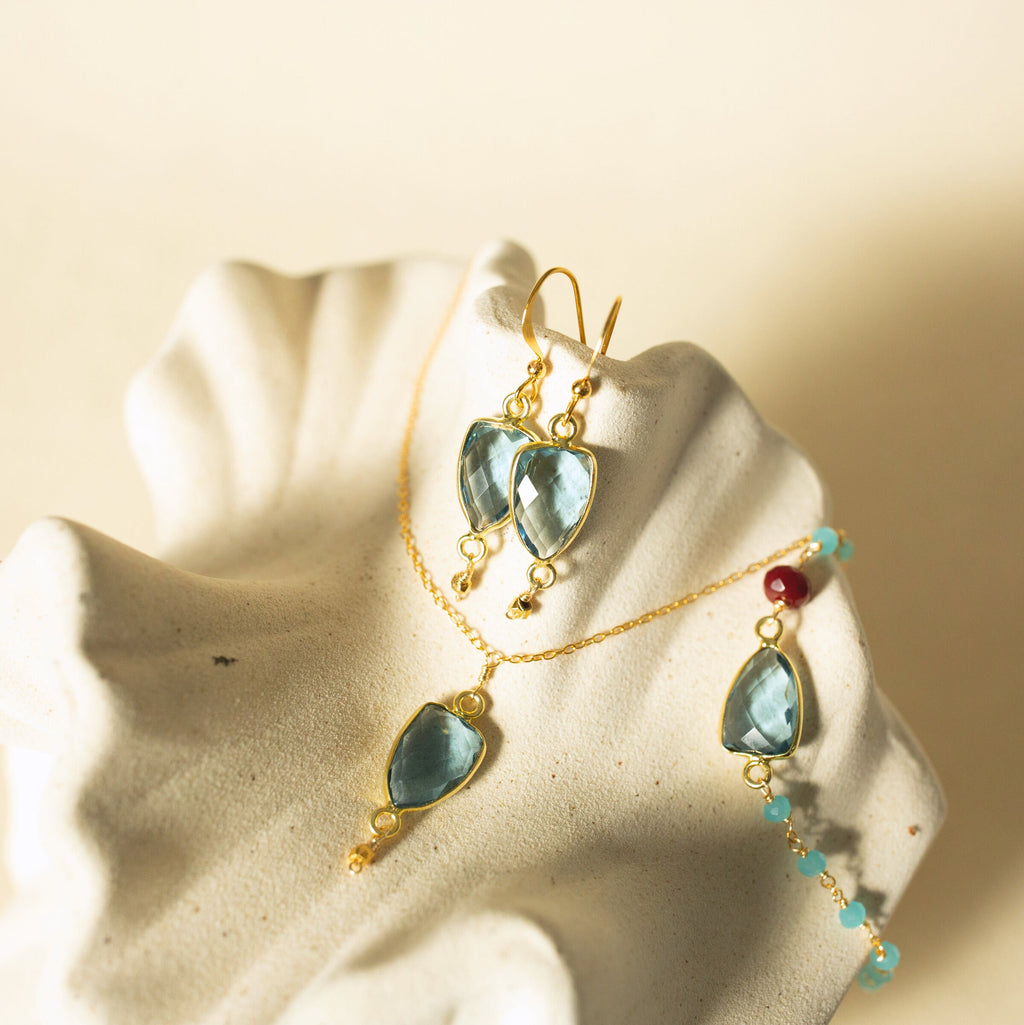 London Blue Gold Isla Collection